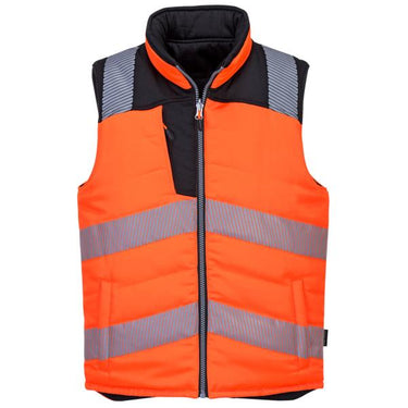 Gilet PORTWEST BODYWARMER reversibile alta visibilità Reversible